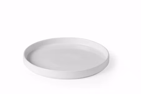 Tallrik med hög kant Oslo, HENDI, Oslo, vit, ⌀240x(H)26mm