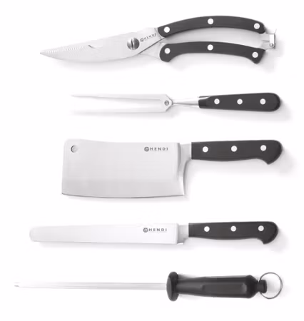 Fågelsax, HENDI, Kitchen Line, svart, (L)260mm