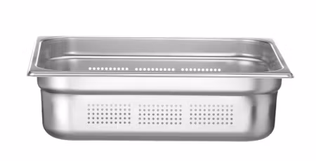 Kantin GN 2/3 perforerad, HENDI, Profi Line, GN 2/3, 9L, (H)100mm