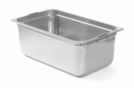GN-kantin med nedfällbara handtag, HENDI, GN 1/1, 28L, 530x325x(H)200mm