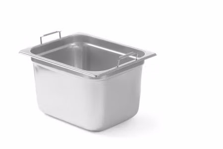 GN-kantin med nedfällbara handtag, HENDI, GN 1/2, 12,5L, 325x265x(H)200mm