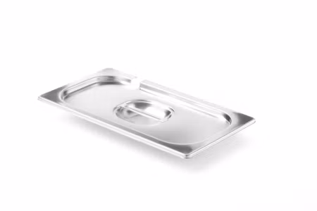 Lock till GN-kantiner med skedurtag, HENDI, Profi Line, GN 1/4, 265x162mm