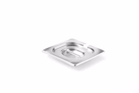 Lock till GN-kantiner med skedurtag, HENDI, Profi Line, GN 1/6, 176x162mm