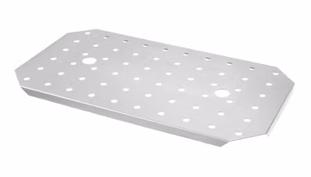 Perforerat avrinningsgaller till GN-kantiner, HENDI, Kitchen Line, GN 2/3, 354x325mm