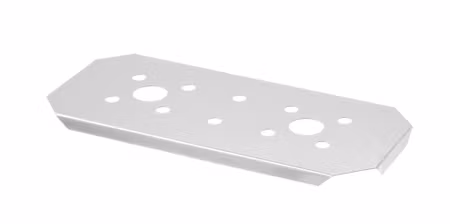 Perforerat avrinningsgaller till GN-kantiner, HENDI, Kitchen Line, GN 1/3, 325x176mm