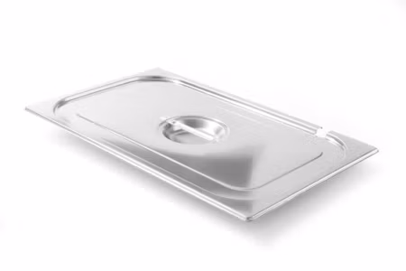 Lock till GN-kantiner med slevurtag, HENDI, Kitchen Line, GN 1/1, 530x325mm