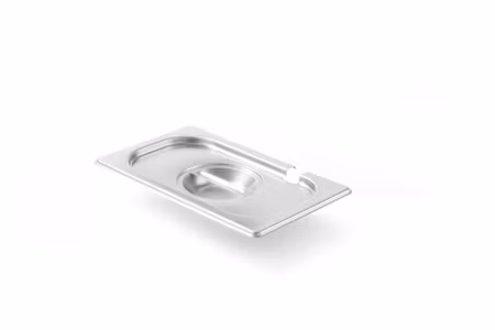 Lock till GN-kantiner med slevurtag, HENDI, Kitchen Line, GN 1/4, 265x162mm