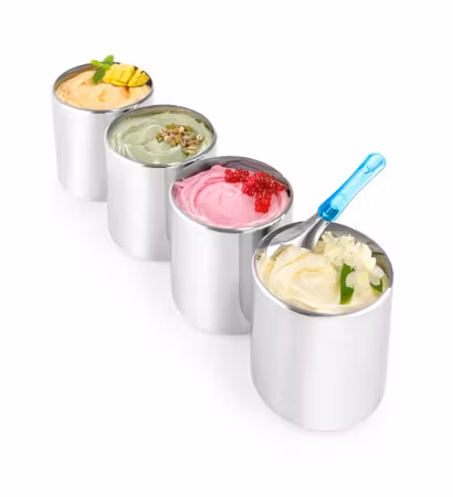 Glasskantin, rund, HENDI, 7,6L, ⌀200x(H)260mm