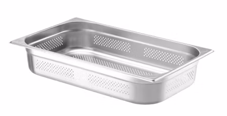 Kantin GN 1/1 perforerad, HENDI, Kitchen Line, GN 1/1, 14L, (H)100mm