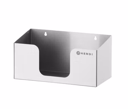 Pappershandduksdispenser, HENDI, silver, 270x130x(H)130mm
