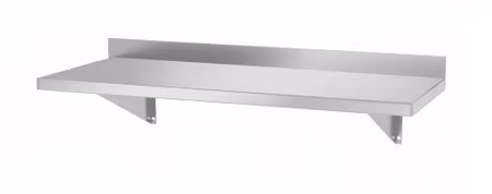 Vägghylla, med två konsoler, HENDI, 800x300x(H)250mm