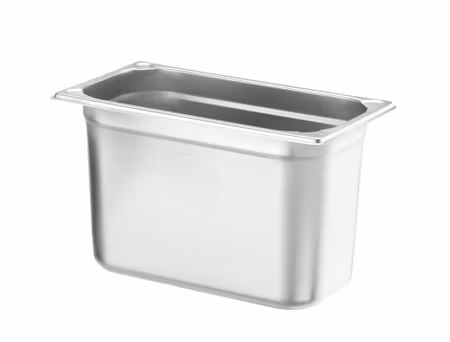 Kantin GN 1/3, HENDI, Profi Line PLUS, GN 1/3, 7,8L, silver, 325x176x(H)200mm