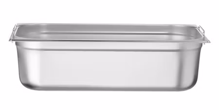 Kantin GN 1/1, nedfällbara handtag, HENDI, Profi Line PLUS, GN 1/1, 21L, silver, 530x325x(H)150mm