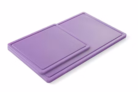 Skärbräda HACCP Gastronorm 1/1, HENDI, GN 1/1, lila, 530x325mm, rektangulär