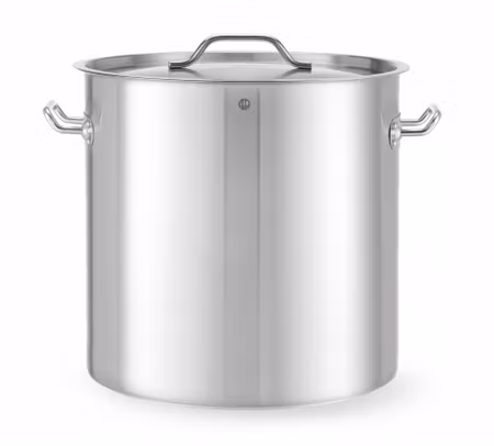 Hög gryta - med lock, HENDI, Budget Line, 50L, ⌀400x(H)400mm