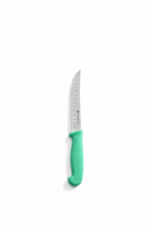 Universalkniv med grantonslipat blad, HENDI, lång modell, grön, (L)230mm