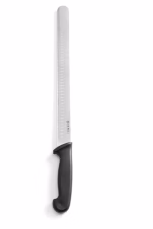 Skink- och kebabkniv med grantonslipat blad, HENDI, svart, (L)490mm