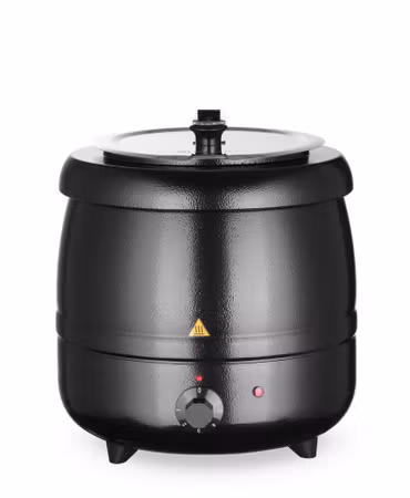Soppvärmare, HENDI, Kitchen Line, 8L, svart, 220-240V/400W, ⌀330x(H)363mm