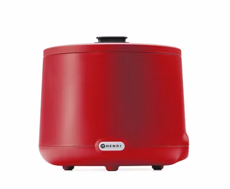 Soppvärmare UNIQ, HENDI, formgiven av Robert Bronwasser, 8L, röd, 230V/500W, ⌀365x(H)325mm