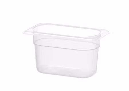 Kantin GN 1/9, HENDI, Kitchen Line, GN 1/9, 0,5L, transparent, 175x107x(H)65mm