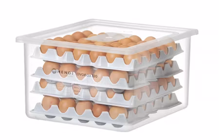 Äggbehållare HENDI OVOBOX 120, HENDI, GN 2/3, 18L, 355x325x(H)200mm, rektangulär
