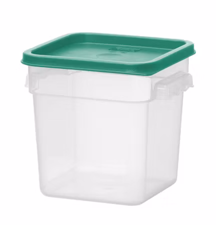 Livsmedelsbehållare med gradering, HENDI, 3,8L, 190x190x(H)180mm