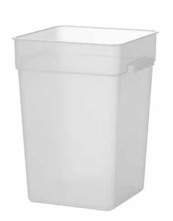 Livsmedelsbehållare med gradering, HENDI, 20,8L, 290x290x(H)400mm
