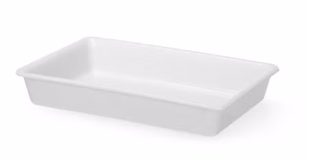 Beredningsbricka, HENDI, 8L, vit, 480x330x(H)80mm, rektangulär