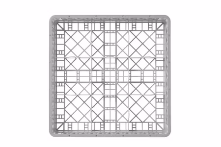 Diskkorg för glas, HENDI, 9 fack, 500x500x(H)104mm