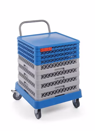 Vagn för diskkorgar med handtag, HENDI, 575x545x(H)920mm