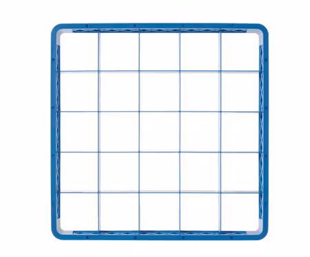 Förhöjningsram till diskkorg, HENDI, 25 fack 88x88 mm, 500x500x(H)45mm