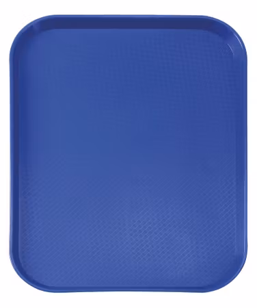 Snabbmatsbricka av polypropen, liten, AmerBox, brun, 265x345x(H)20mm