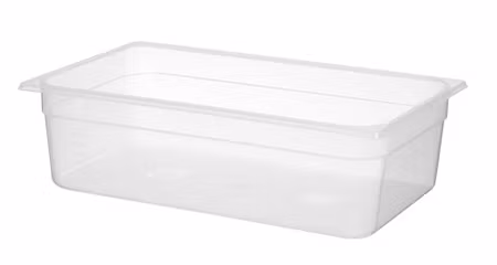 Kantin GN 1/1 polypropen, HENDI, Profi Line, GN 1/1, 18L, transparent, 530x325x(H)150mm