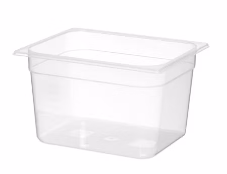 Kantin GN 1/2 polypropen, HENDI, Profi Line, GN 1/2, 11L, transparent, 325x265x(H)200mm
