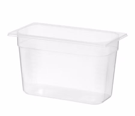 Kantin GN 1/3 polypropen, HENDI, Profi Line, GN 1/3, 6,5L, transparent, 325x176x(H)200mm
