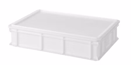 Pizzadeglåda 600x400, AmerBox, Profi Line, vit, 600x400x(H)130mm, rektangulär