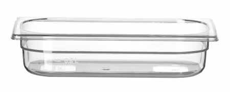 Kantin GN 1/2 COOL, HENDI, COOL, GN 1/2, 4L, transparent, 325x265x(H)65mm