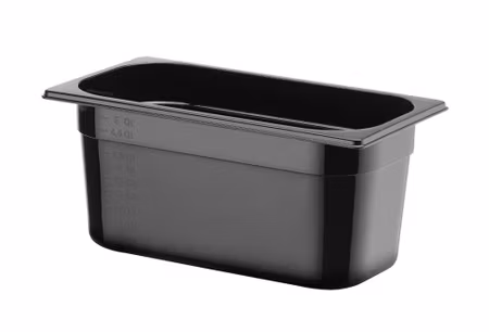 Kantin GN 1/3 COOL, HENDI, COOL, GN 1/3, 5,5L, svart, 325x176x(H)150mm