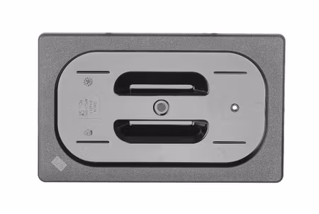 Lock till GN-kantiner COOL, HENDI, COOL, GN 1/4, svart, 265x163mm