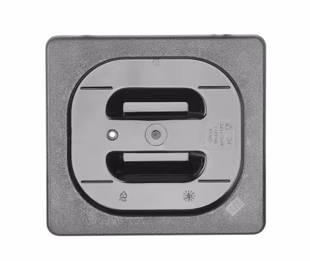 Lock till GN-kantiner COOL, HENDI, COOL, GN 1/6, svart, 176x162mm