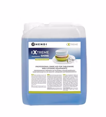 Extreme Shine Professional spolglans för porslin och restaurangutrustning, HENDI, 5 L