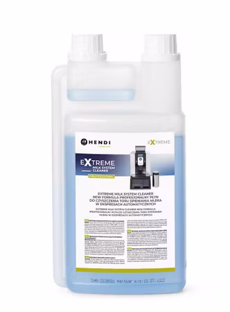 Extreme Milk Frother Cleaner Professional rengöringsmedel för mjölkskummare, HENDI, 1 l