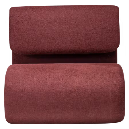 DUBNA loungestol – Merlot bouclétyg | DAN-FORM