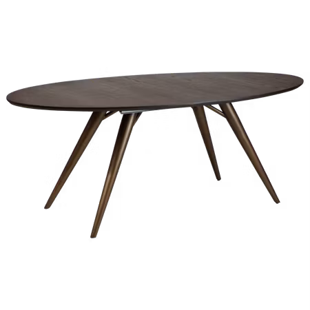 ECLIPSE ben till ovalt bord – antik mässing ben | DAN-FORM