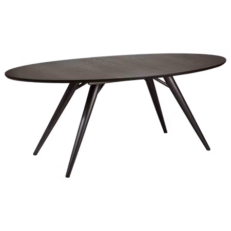 ECLIPSE ben till ovalt bord – antik tennfinish ben | DAN-FORM