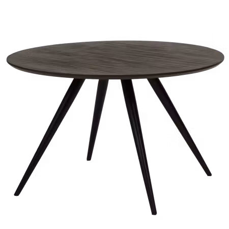 ECLIPSE bord, rundt, top (Ø 120 cm) – gråbetsad ask | DAN-FORM