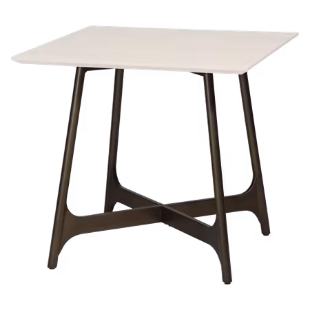OOID ben till cafébord – antik mässing ben | DAN-FORM