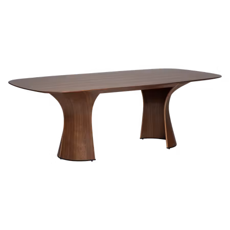 ROOT bord (110 x 220 cm) – valnötsfaner | DAN-FORM