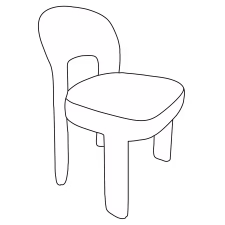SPLENDOR stol – Pebble jordbrun bouclétyg | DAN-FORM