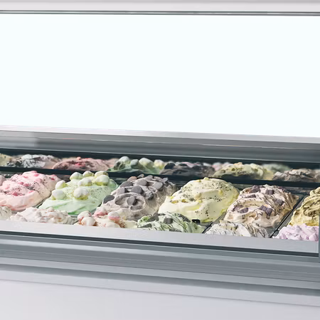 Ventilerad display för kulglass MILLENNIUM LX18 | TEFCOLD